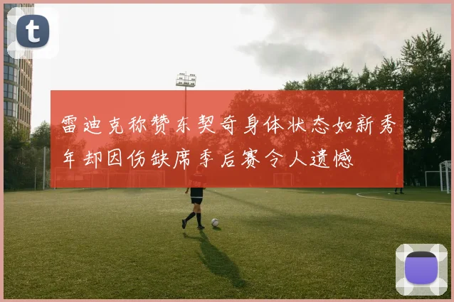 雷迪克称赞东契奇身体状态如新秀年却因伤缺席季后赛令人遗憾